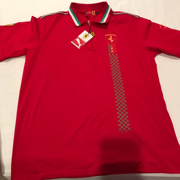 red ferrari shirt